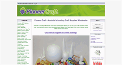 Desktop Screenshot of pioneercraft.com